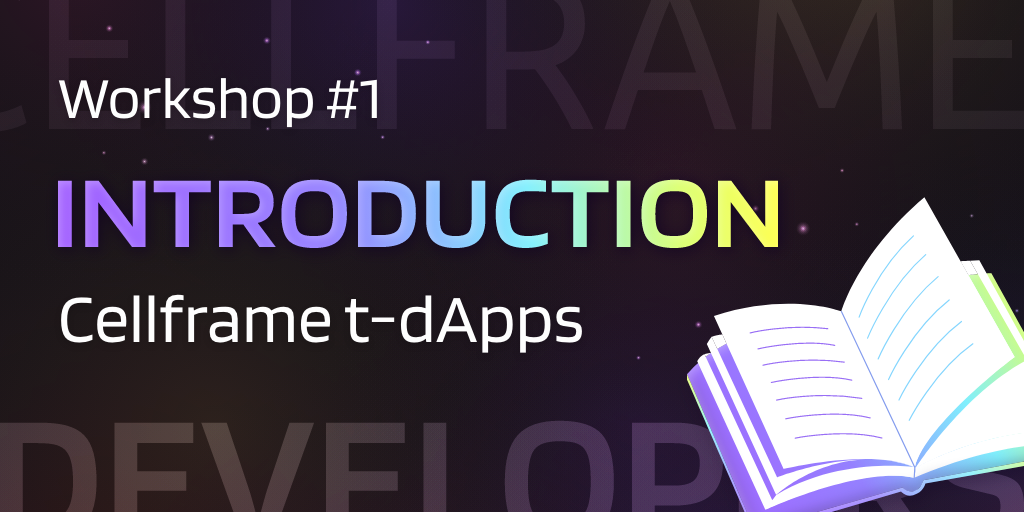 Workshop #1: How to make t-dApps. Introduction preview image