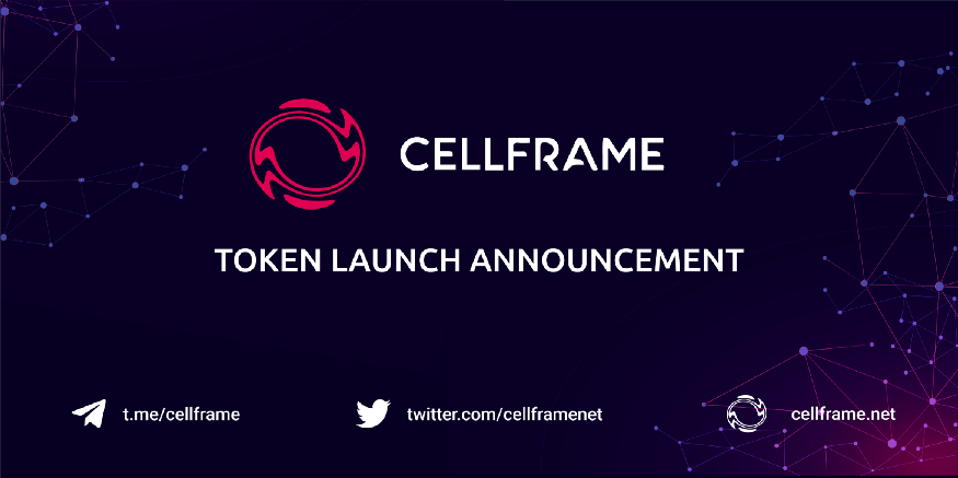 Cellframe Token Launch Announcement preview image