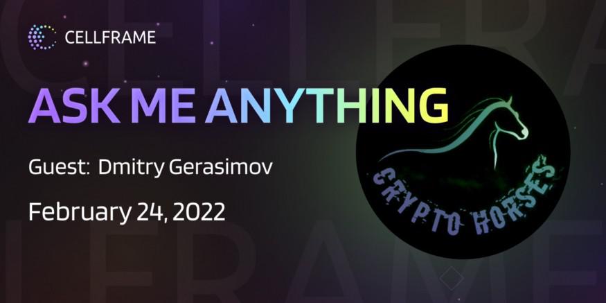 AMA hosted by Crypro Horses with Dmitry Gerasimov preview image