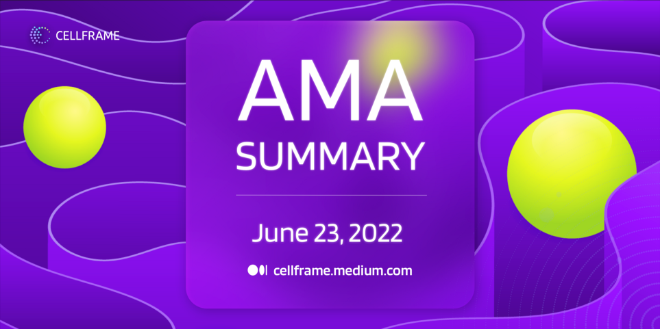 AMA, June 23: new partnerships, development news, crypto conference, etc preview image