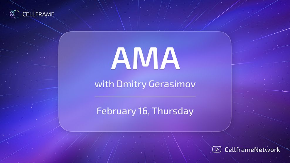 AMA with CEO Dmitry Gerasimov: Feb 16, 2023 preview image