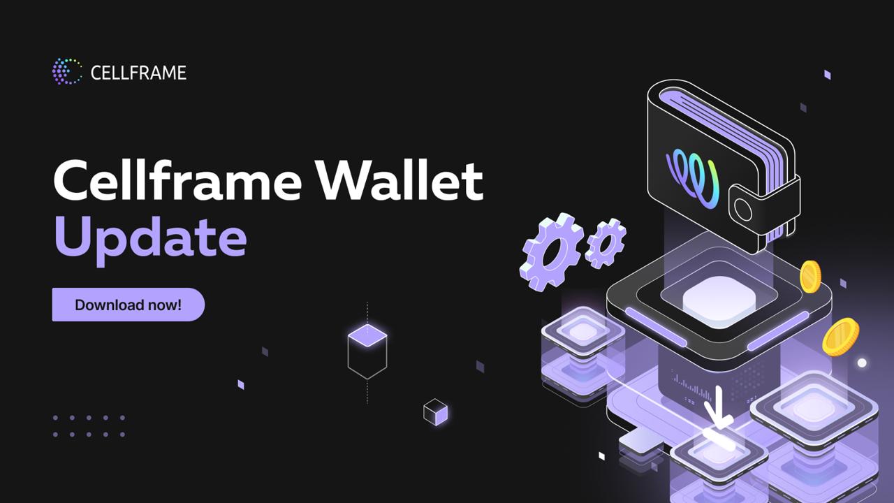 Cellframe Wallet Update: DEX, Shared Funds & Stability